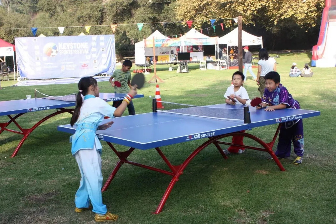 A wushu demonstration at the Keystone Sports Festival.