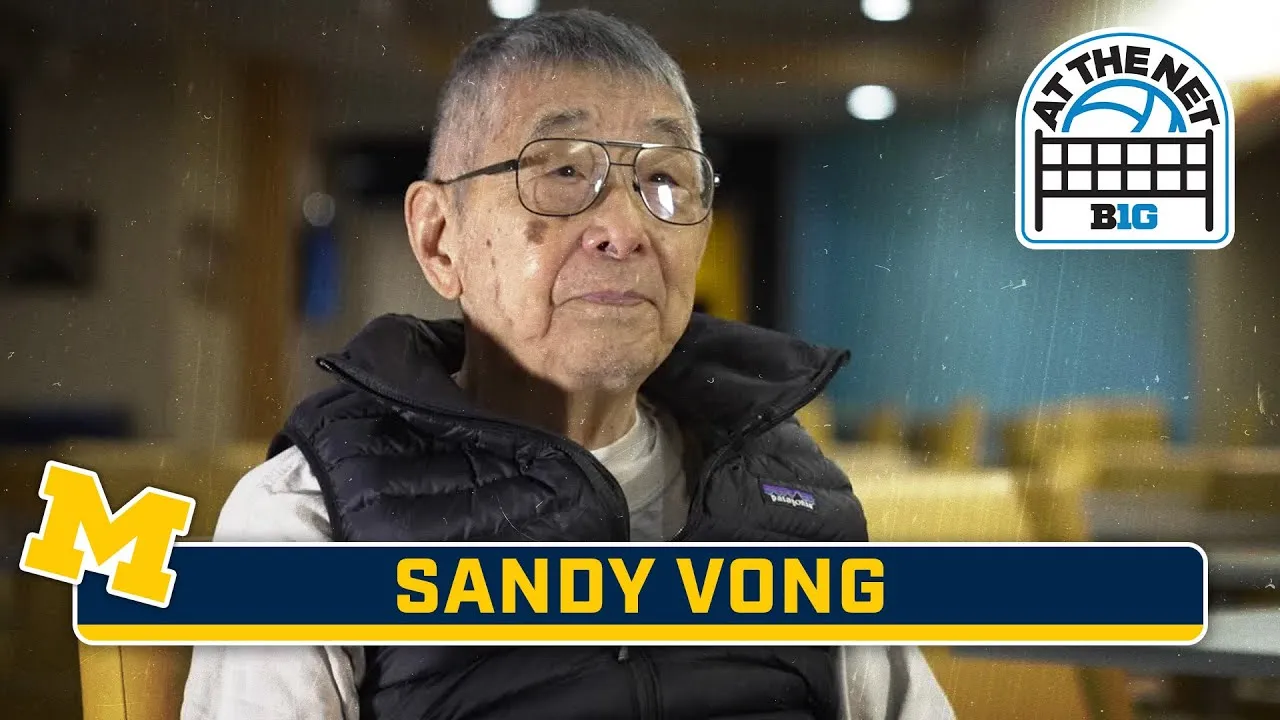 Sandy Vong, from Big Ten Network's At The Net