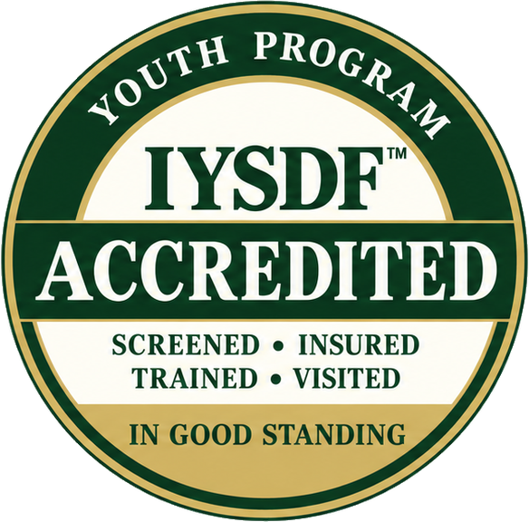 IYSDF Accredited seal